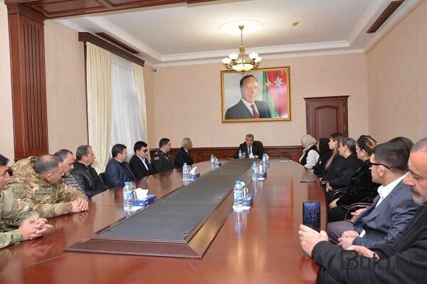  Abşeronda şəhid ailələri ilə görüş keçirildi - Foto  