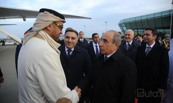  BƏƏ prezidenti Azərbaycana gəldi  