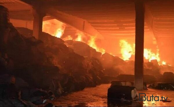  Zabratda güclü yanğın baş verdi  