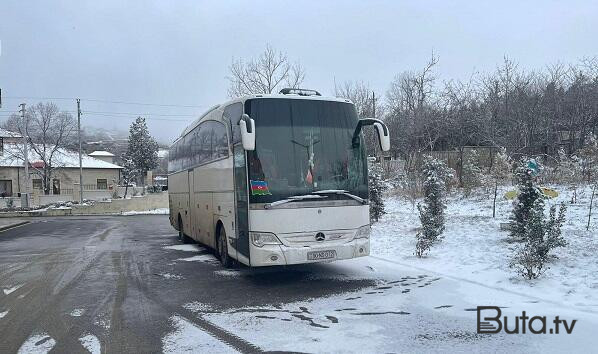  Qəbələ və İsmayıllıya avtobus reysləri təxirə salındı  