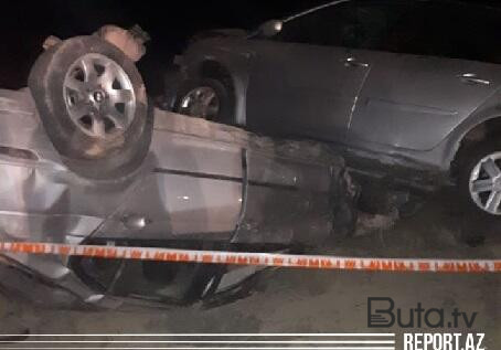  Mingəçevirdə BMV dərəyə aşdı: yaralılar var  