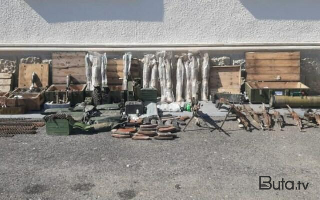  Xankəndidə silah-sursat aşkarlandı  