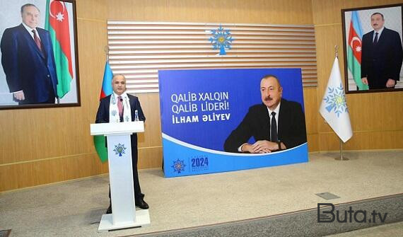  Seçiclər qalib lider İlham Əliyevi dəstəkləyir - Foto  