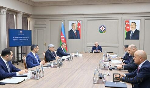  Cari ildə İqtisadi Şuranın ilk iclası keçirildi  