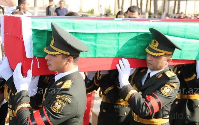  Şəhid Hacıəli Qasımov dəfn olundu - Foto  