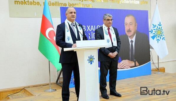  Xocəsən qəsəbəsində seçicilərlə görüş keçirildi  