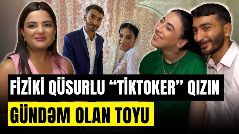  Toyları ilə gündəmi zəbt edən cütlük danışdı - VİDEO 