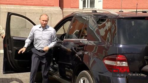  Putin bu yolun açılışını “Lada” ilə etdi - Video  