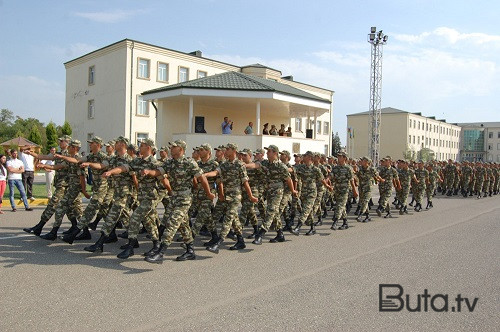  Müddətli həqiqi hərbi xidmətə iyul çağırışı başa çatdı  