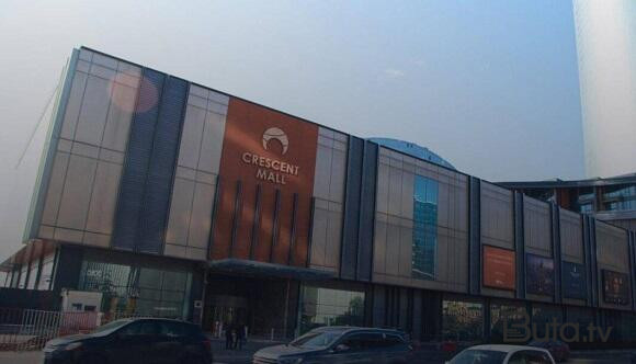  Bakıda yeni açılan mollda həyəcanlı anlar - Video  