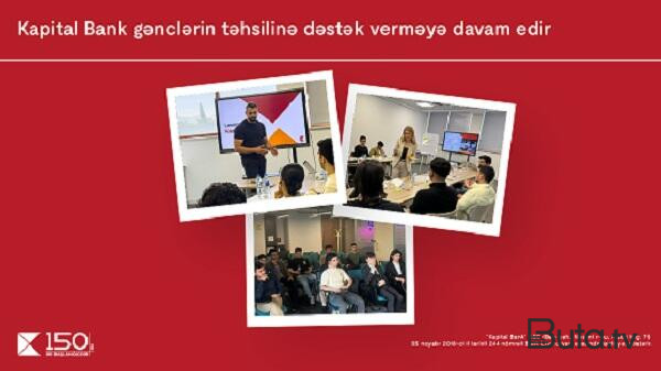  Kapital Bank onlara dəstək verməyə davam edir  