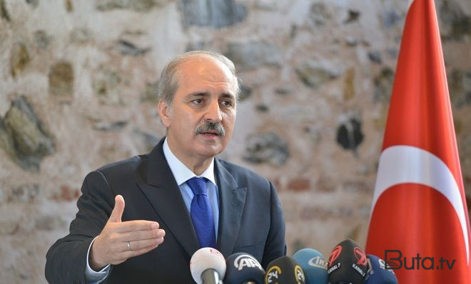  Numan Qurtulmuş Bakıya gəldi  