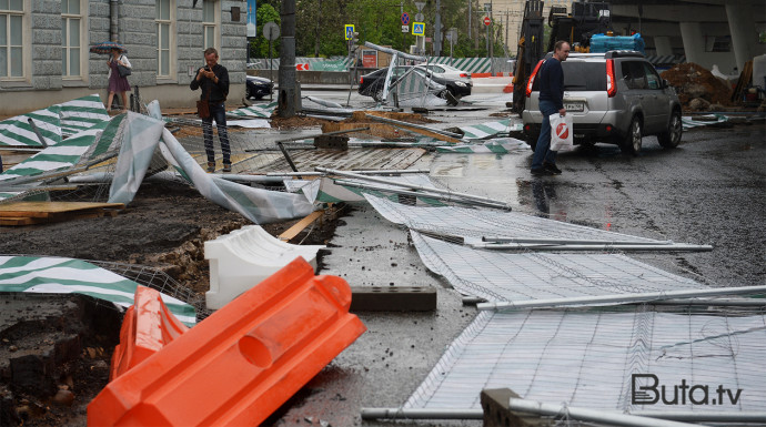  Moskvada qasırğa: 18 nəfər xəstəxanaya yerləşdirildi  