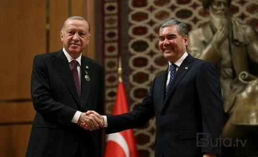  Ərdoğan Berdiməhəmmədovla danışdı  