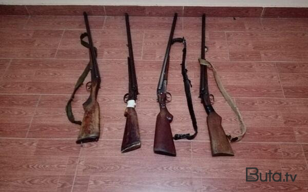  İsmayıllı və Göyçay sakinlərindən silahlar götürüldü  