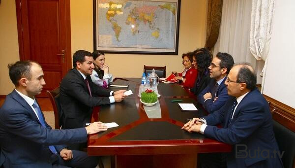  PA rəsmisi Türkiyənin XİN rəhbərinin müavini ilə görüşdü  