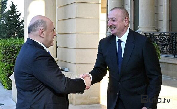  Əliyev Mişustini qəbul etdi  