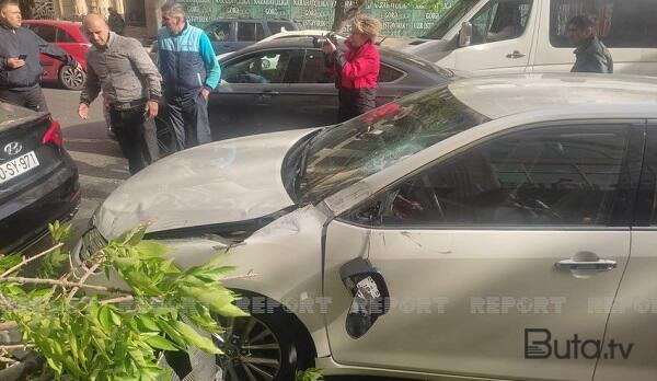  Türk tələbə Gəncədə qəzaya düşdü - Foto  