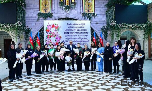  Abşeronda şəhid ailələrinin xanım üzvləri üçün tədbir - Foto  