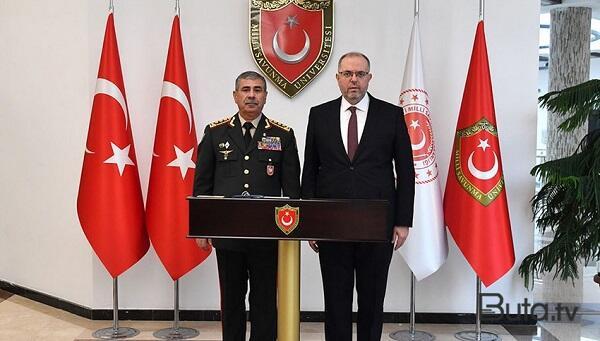  Həsənov Türkiyədə müdafiə universitetini ziyarət etdi  