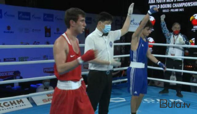  Boksçumuz erməni rəqibini darmadağın etdi  