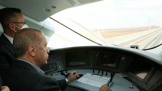  Ərdoğan sınaq sürüşünü həyata keçirdi - Video  