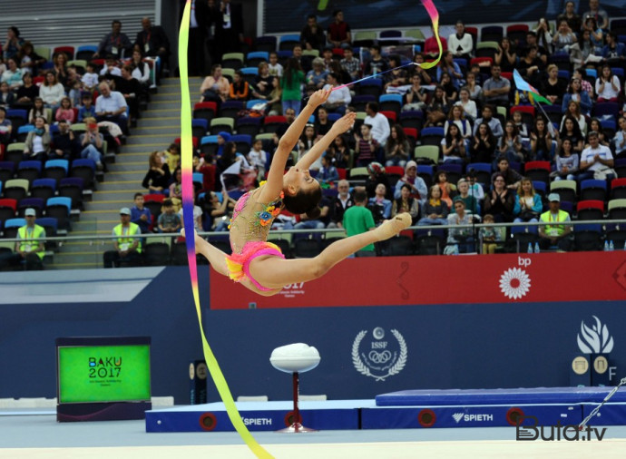  Gimnastlarımız Polşada 6 medal qazandılar  