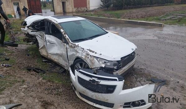  Sabirabadda ağır qəza: 2 ölü, 1 yaralı…  