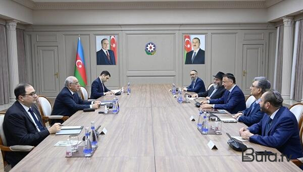  Əsədov Buxara Yəhudiləri Konqresinin prezidenti ilə görüşdü  