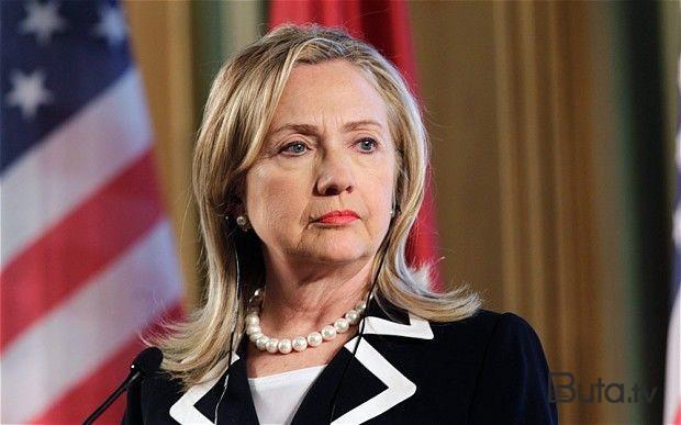  Trampa səs vermək Putinə səs verməkdir - Klinton  