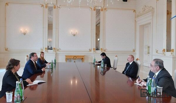  Prezident Axim Ştayneri qəbul etdi  