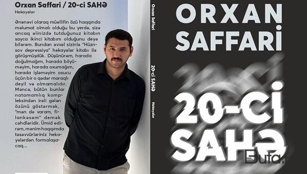 Orxan Saffarinin yeni kitabı nəşr olundu  
