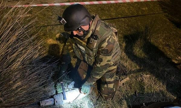  Sumqayıtda tank mərmisi tapıldı  