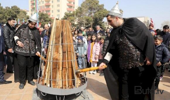  Abşeronda Novruz bayramı qeyd olundu - Foto  