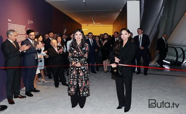  Əliyeva və Mirziyayeva sərginin açılışında iştirak etdilər  