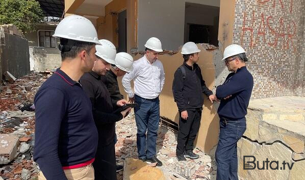  FHN-çilər dəhşətli zəlzələnin baş verdiyi ərazidə - Foto  