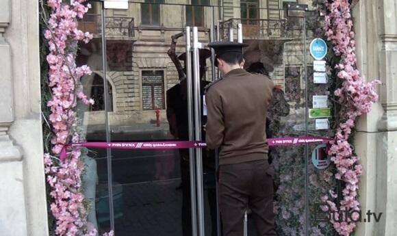  Bakıda məşhur kafenin fəaliyyəti dayandırıldı - Video  