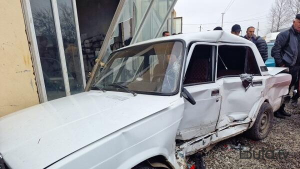  Bərdədə ağır qəza: yaralılar var - Foto  