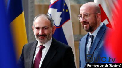  Paşinyan Mişellə Bakı-İrəvan razılaşmasını müzakirə etdi  