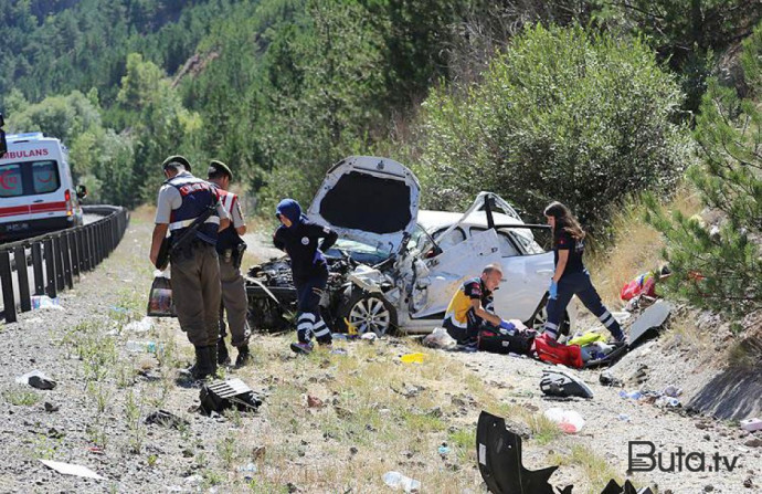  Türkiyədə dəhşətli qəza: ölənlər var  