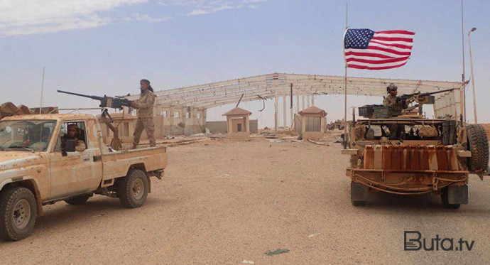  ABŞ hərbçiləri PKK terrorçuları ilə birlikdə - Foto  