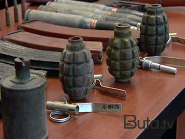  Beyləqanda silah-sursat tapıldı  