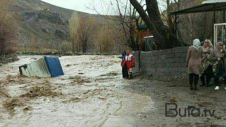  İranın bu şəhəri selə təslim oldu - Video  