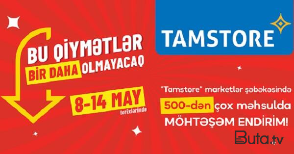  Tamstore bu kampaniyaya start verdi - Video  