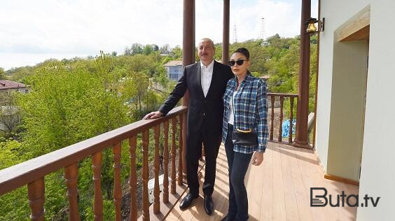  Prezident və xanımı Şuşada Musiqi Festivalının açılışında...  