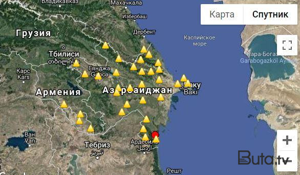  Zəlzələnin hiss edildiyi rayonlar açıqlandı  