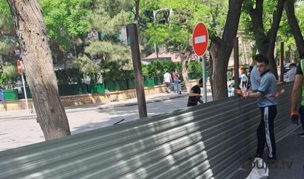  Xaqani bağı ətrafında yenidənqurma işləri aparılır  