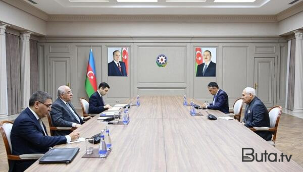  Əli Əsədov Caludla görüşdü  