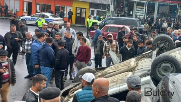  Zaqatalada ağır qəza: ölənlər və yaralılar var - Foto  