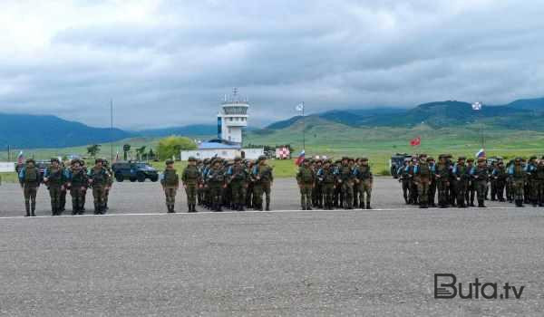  Sülhməramlıların çıxarılması mərasimi - Yeni video  